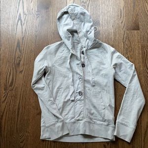 Jcrew size small grey hoodie